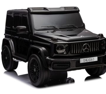 Licencirani auto na akumulator Mercedes G63 XXL 4x4 - dvosjed - crni - cover