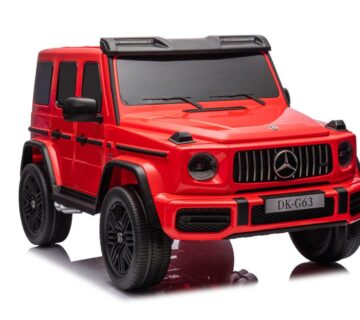 Licencirani auto na akumulator Mercedes G63 XXL 4x4 - dvosjed - crveni - cover