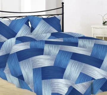 Posteljina 200×200 PLAVO - cover