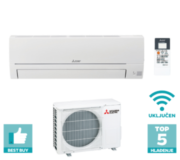 MITSUBISHI KLIMA STANDARD DC INVERTER MSZ-HR35VFK/MUZ-HR35VF 3,4kW/3,6kW WIFI - cover