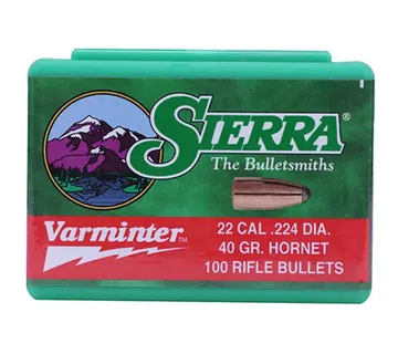 Zrna SIERRA .224 40gr/2,5g HORNET VARMINTER - cover