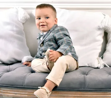 Krsno odijelo 7106 - 5/1 plavo vel. 62 - 80 - cover