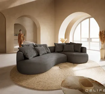 Sofa Edina 328x166cm, Materijal: Boucle - cover