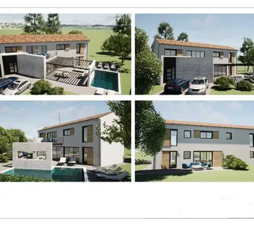 VRSAR OKOLICA- PRODAJE SE VILA SA BAZENOM U IZGRADNJI (prodaja) - cover