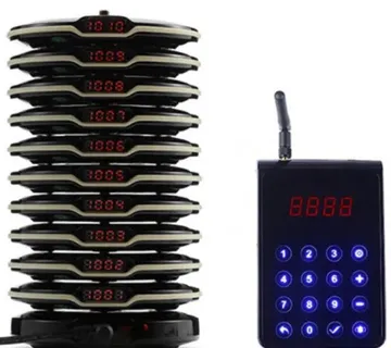 MicroPOS ugostiteljski pozivnik s bazom, CS-10QM - cover