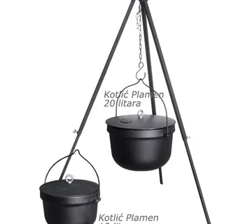 Kotlić Plamen s poklopcem - cover