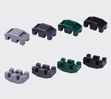 SPOJNICA (kopča)ZA PANELNU OGRADU 24x45 + samobušivi vijak - 4mm panel - cover