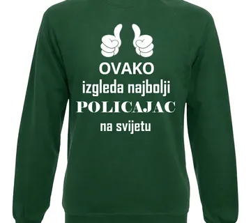 Pulover za najboljeg policajca - cover