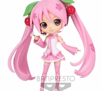 Hatsune Miku Sakura Miku Q Posket figura 14cm - cover