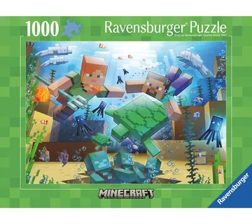 Puzzle Minecraft 1000kom - cover