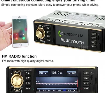 Auto Radio 1din Bluetooth, SD, USB, MP3 + komande na volanu - cover