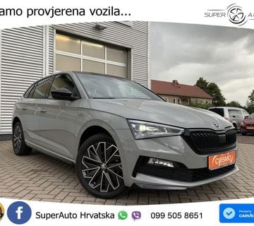 Škoda Scala 1.5 TSI Monte Carlo 150 KS, MATRIX+TEMP+GR SJED+PANO+KAM+V - cover
