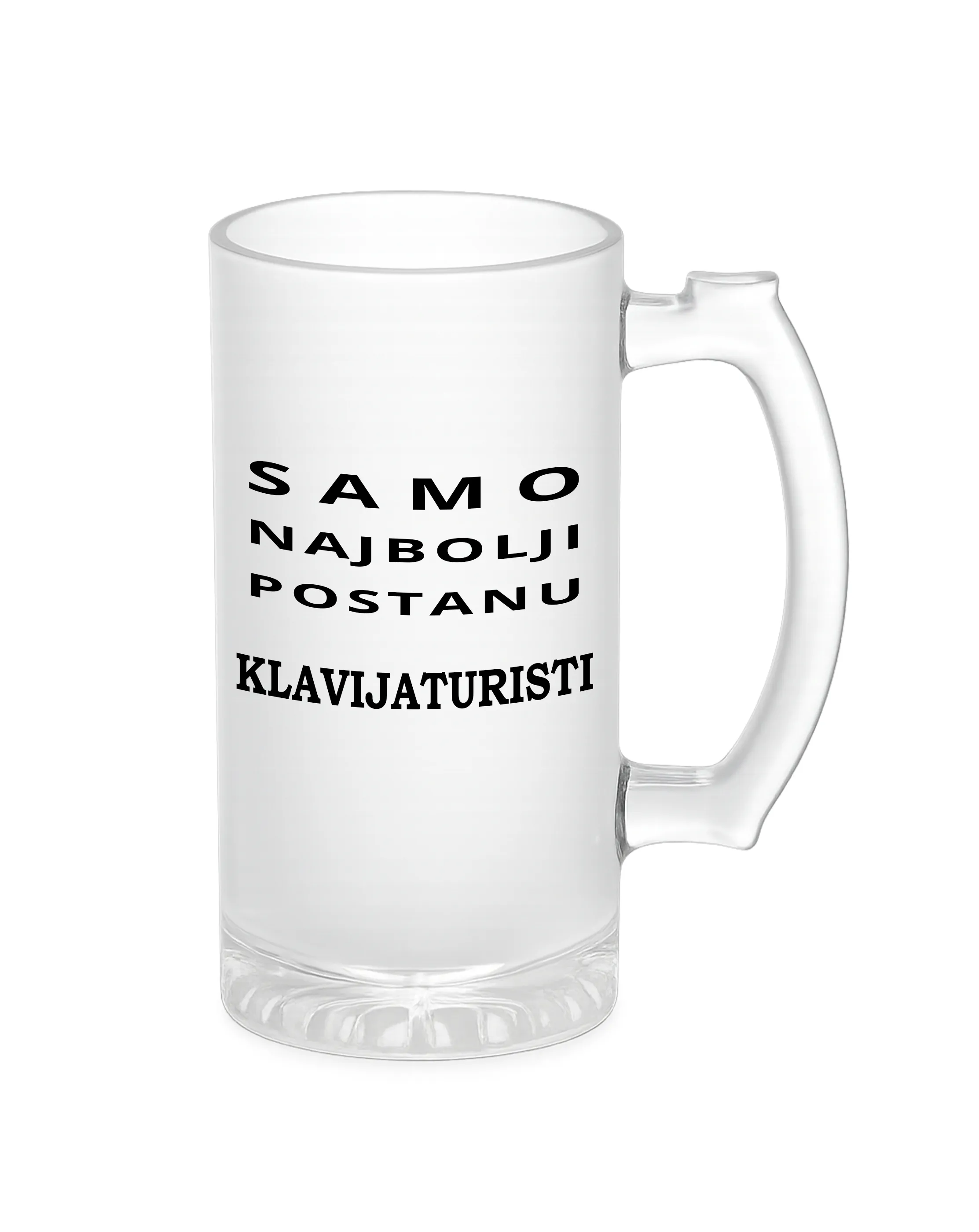 Krigla samo najbolji postanu klavijaturisti - cover