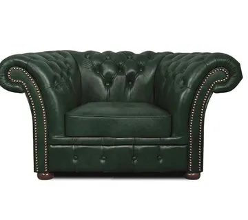 Chesterfield Fotelja Winfield Basic Leather | 1-sjedište - cover