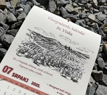 Zidni vinogradarski kalendar Sv. Vinka - Gornje Plavnice, Bjelovar