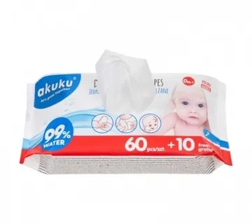 Akuku A0031 jednokratne vlažne maramice 70 komada - cover