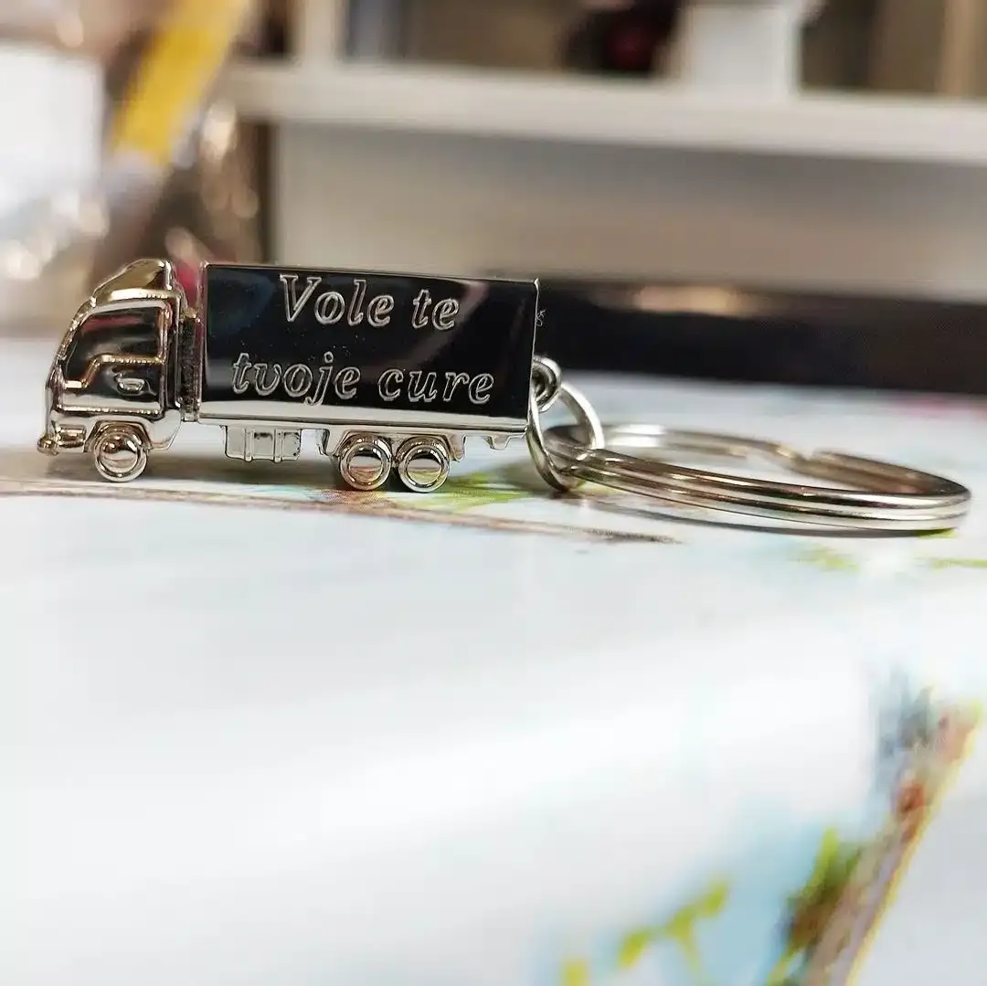 Privjesak kamion 3d - cover