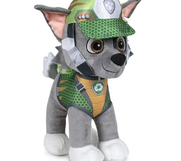 Paw Patrol Dino Rescue Rocky plišana igračka 27cm - cover