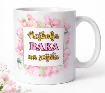 Šalica za najbolju baku – Model 2 - cover