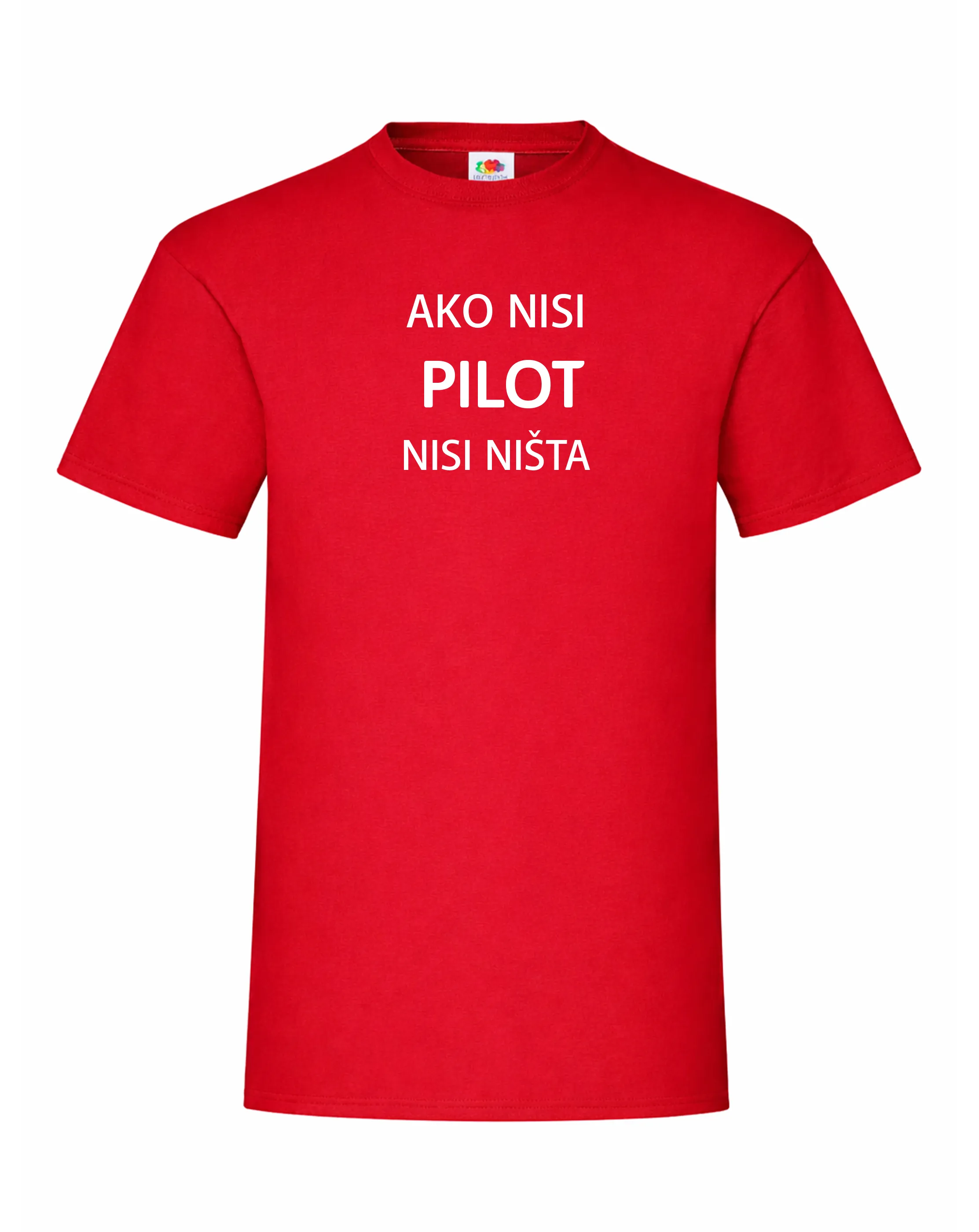 Majica ako nisi pilot - cover