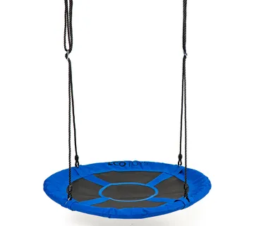 Ljuljačka gnijezdo za djecu plava 100cm - cover