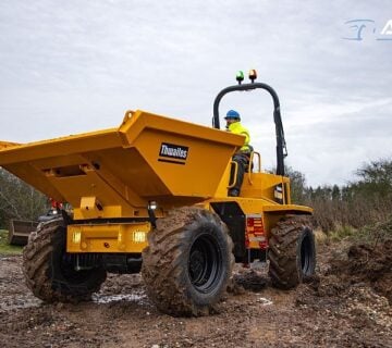 Thwaites 6 tona Power Swivel - cover