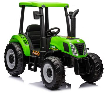 Traktor na akumulator A011 24V - zeleni - cover