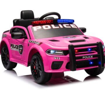 Licencirani policijski auto na akumulator Dodge Charger - rozi - cover