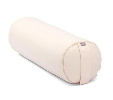 Bodhi Yoga MINI Bolster - Neckroll ECO 100% organski pamuk 38 x 14 cm Boja: bež - cover