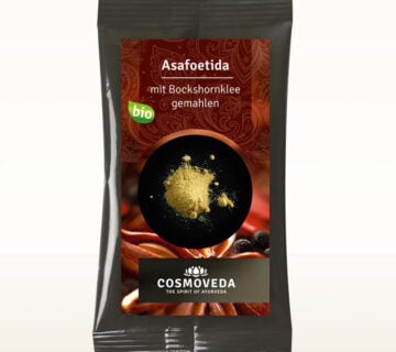 Cosmoveda Asafoetida organski aromatični začin s piskavicom Težina: 10 g - cover