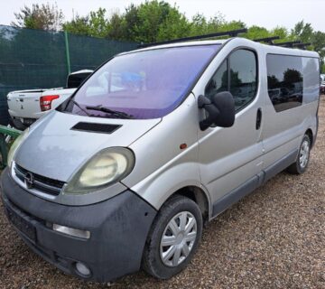 Opel Vivaro 1.9 DTI po dijelovima - cover