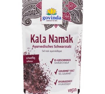 Govinda Ajurvedska crna sol Kala Namak 150 g - cover
