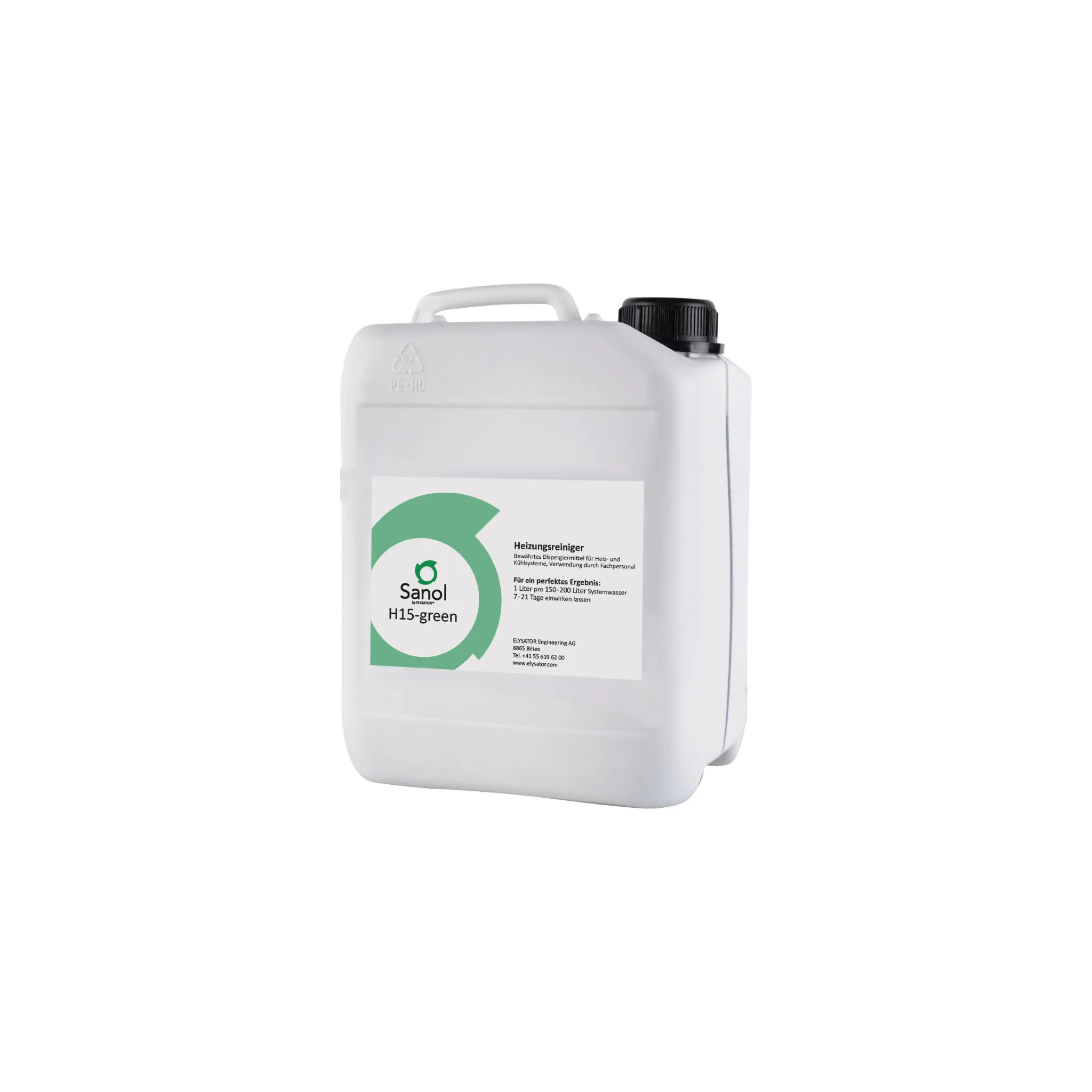 ELYSATOR Tekućina za ispiranje Sanol H-15 green 5L - cover