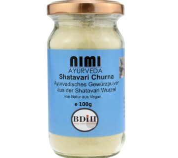 Nimi Ayurveda Shatavari Churna organski prah 100 g, BIO - cover