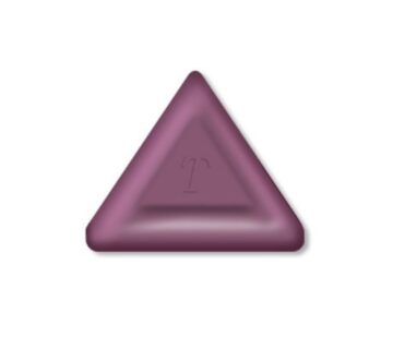 Tachyon Technologies Tahion staklena ćelija trokut 32 mm Boja: ljubičasta - cover