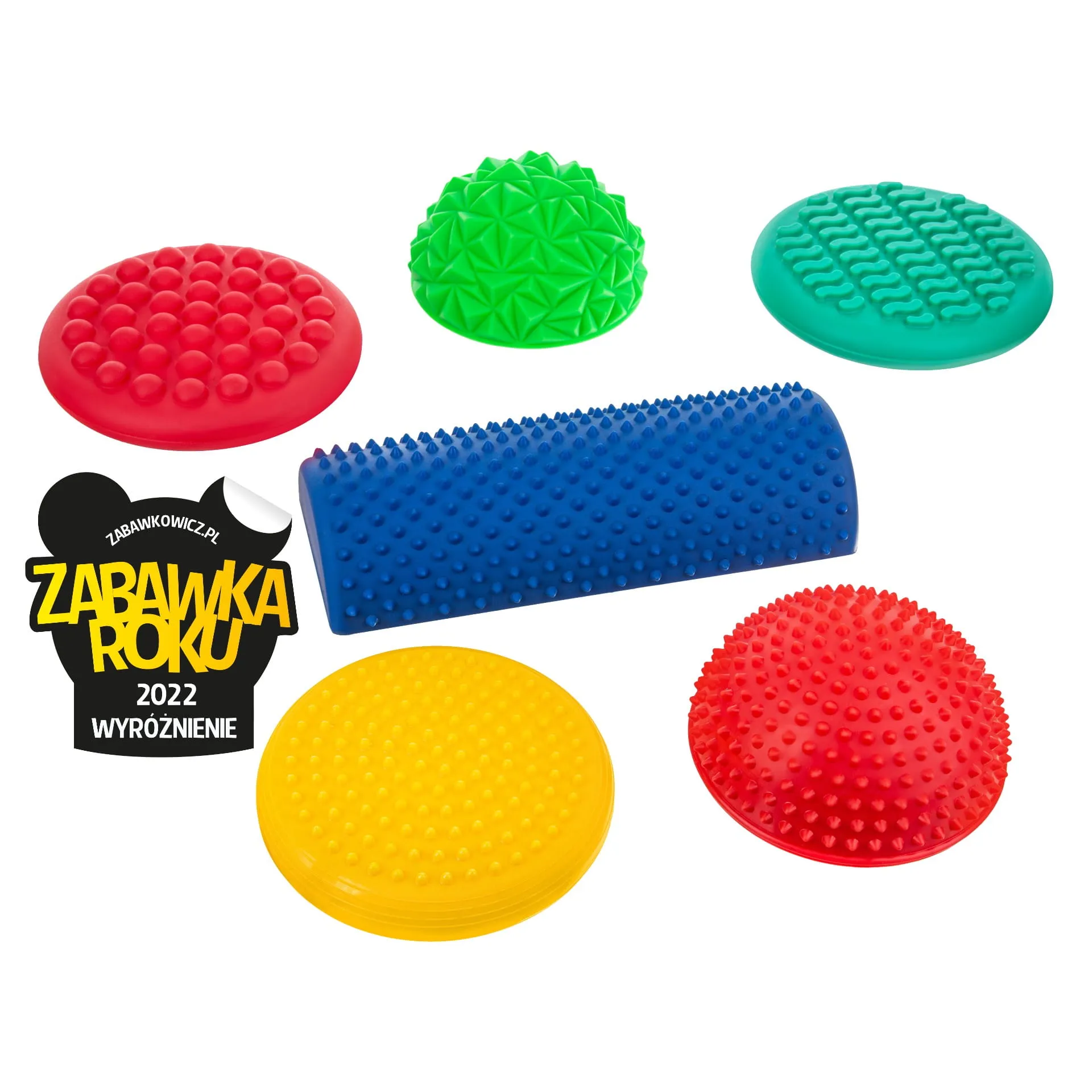 Tullo šareni senzorni poligon 6kom. - cover