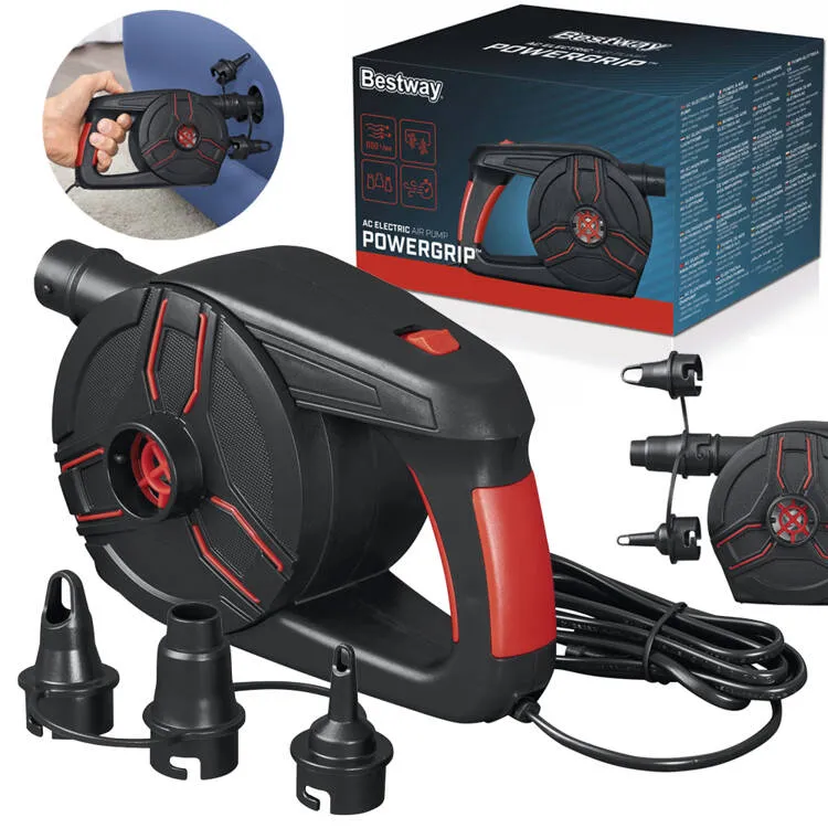 Bestway električna pumpa PowerGrip 62258 - 3 nastavka - cover