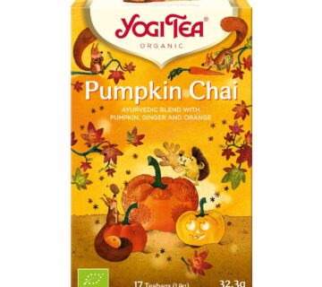 Yogi Tea Pumpkin Chai organski čaj od bundeve s cimetom i narančom 17 x 2 g - cover