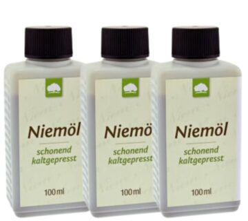 Nimi Ayurveda Ayurveda Neem hladno prešano ulje za masažu set 3 x 100 ml - cover