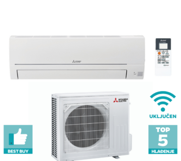 MITSUBISHI KLIMA STANDARD DC INVERTER MSZ-HR71VFK/MUZ-HR71VF 7,1kW/8,1kW WIFI - cover