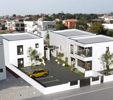 Medulin, moderna samostojeća kuća  oznake S1 , NKP 118 m2 u blizini mora na okućnici 400 m2 - cover
