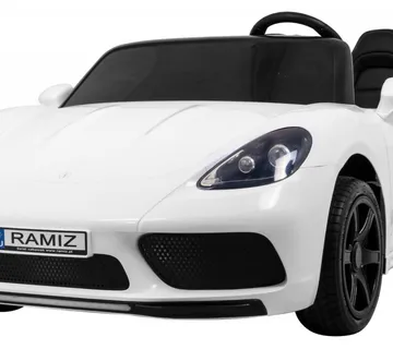 Auto na akumulator Perfecta - dvosjed - bijeli - cover