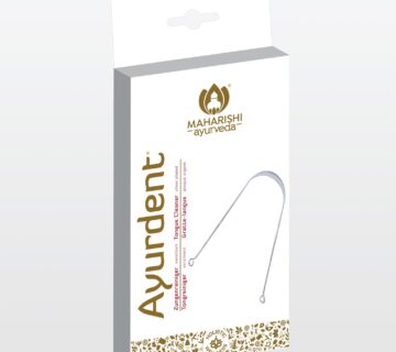 Maharishi Ayurveda Maharishi Ayurdent Tongue srebrni strugač za jezik - cover