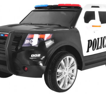 Auto na akumulator SUV Police - crni - cover