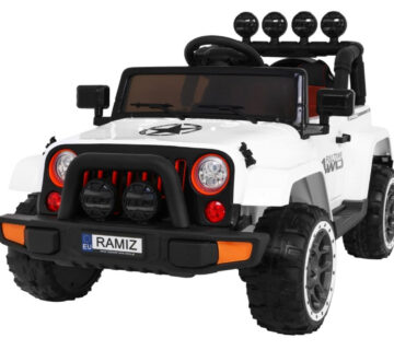 Auto na akumulator Full Time 4WD 4x4- bijeli - cover
