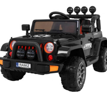 Auto na akumulator Full Time 4WD 4x4 - crni - cover