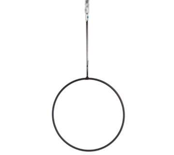 Aerialsilks Aerial Black remen crni remen za mreže za jogu 2 dužine Dužina: 1 m - cover