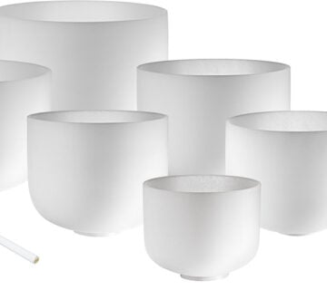 MEINL Sonic Energy Chakra Set kristalnih zdjela prema tonovima čakri 7 kom., 432 Hz - cover