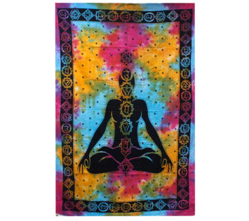 Ancient Wisdom Zidna plahta/deka Chakra Budha 130 x 200 cm - cover