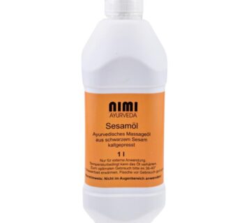 Nimi Ayurveda ulje crnog sezama 100% prirodno 1000 ml - cover